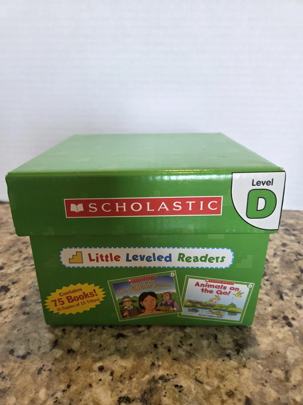 Little Leveled Readers Level D Scholastic Early Reading Classroom 75 Book 5 Each